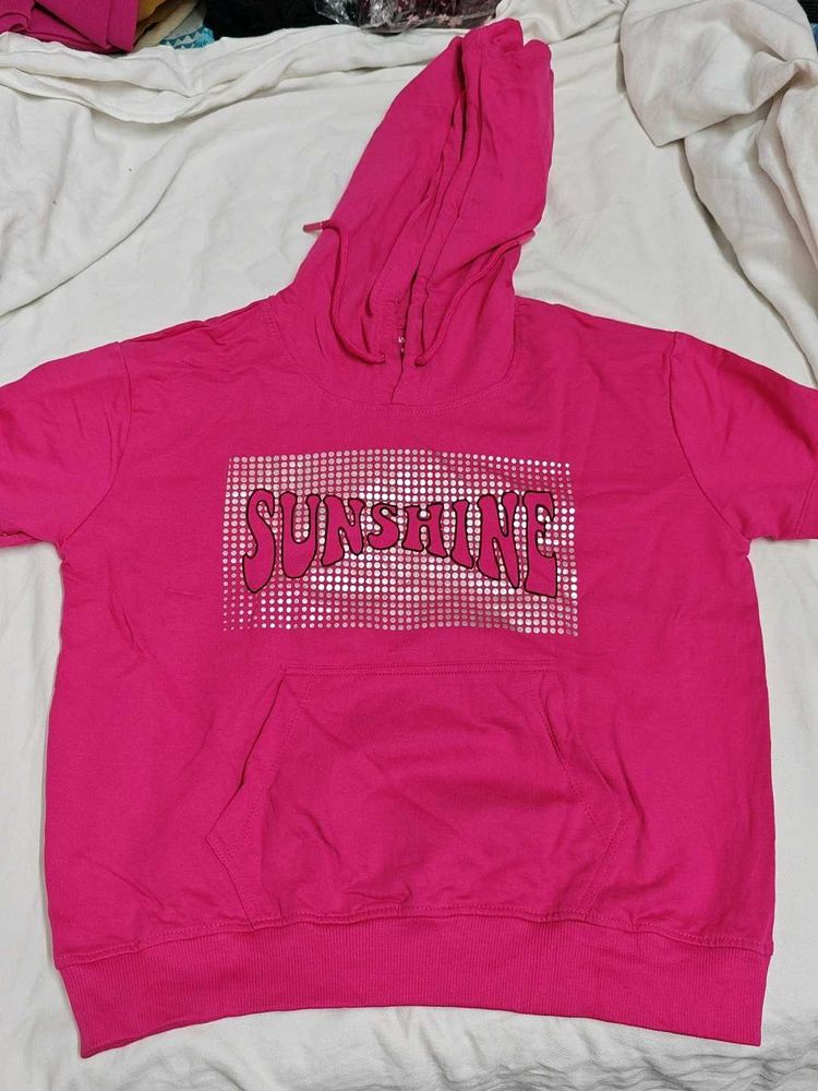 Pink "Sunshine" Hoodie