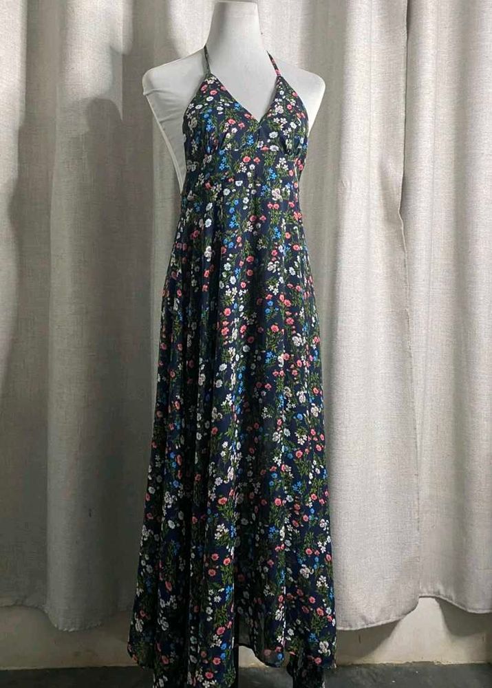Floral Print Maxi Dress