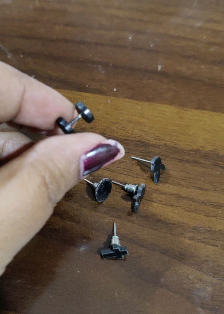 Black Studs Unisex