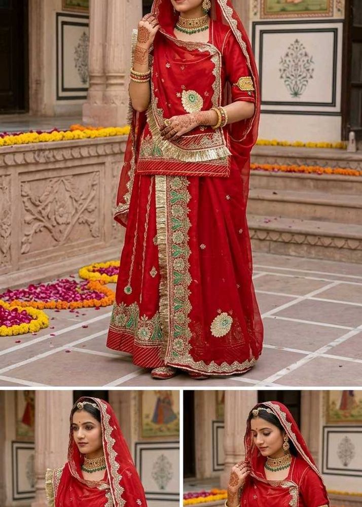 Rajputi Bridal Poshak
