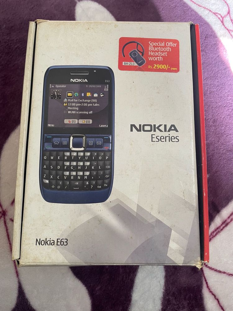 Vintage Nokia E63 QWERTY Smartphone