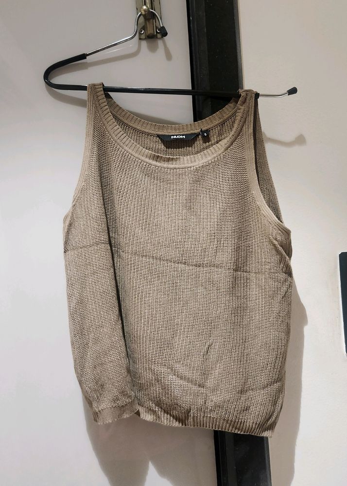 Brown Tank Top