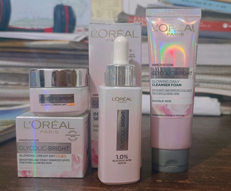 Loreal Paris Glycolic Acid Range