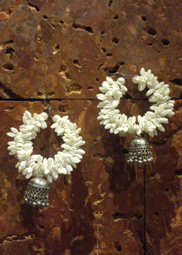 Floral Jhumka Earrings