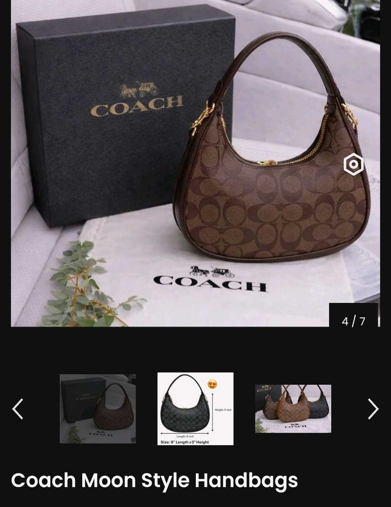 Coach Monogram Hobo Bag