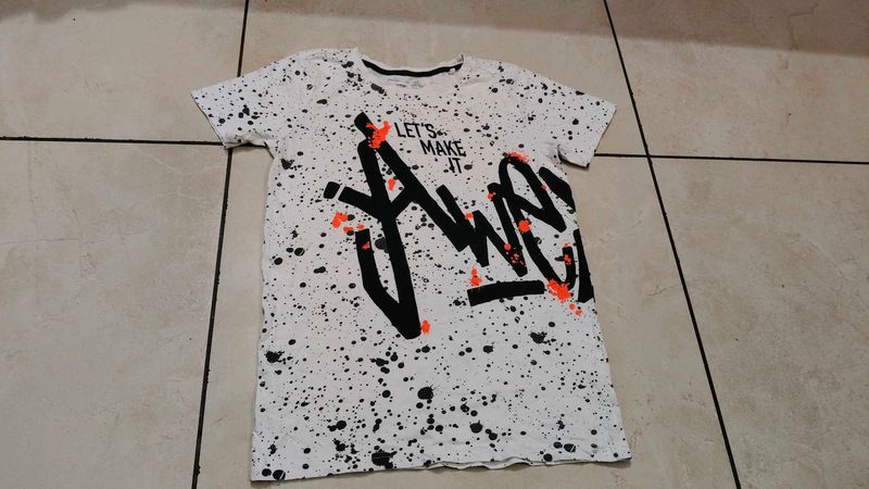 Graffiti Print T-Shirt