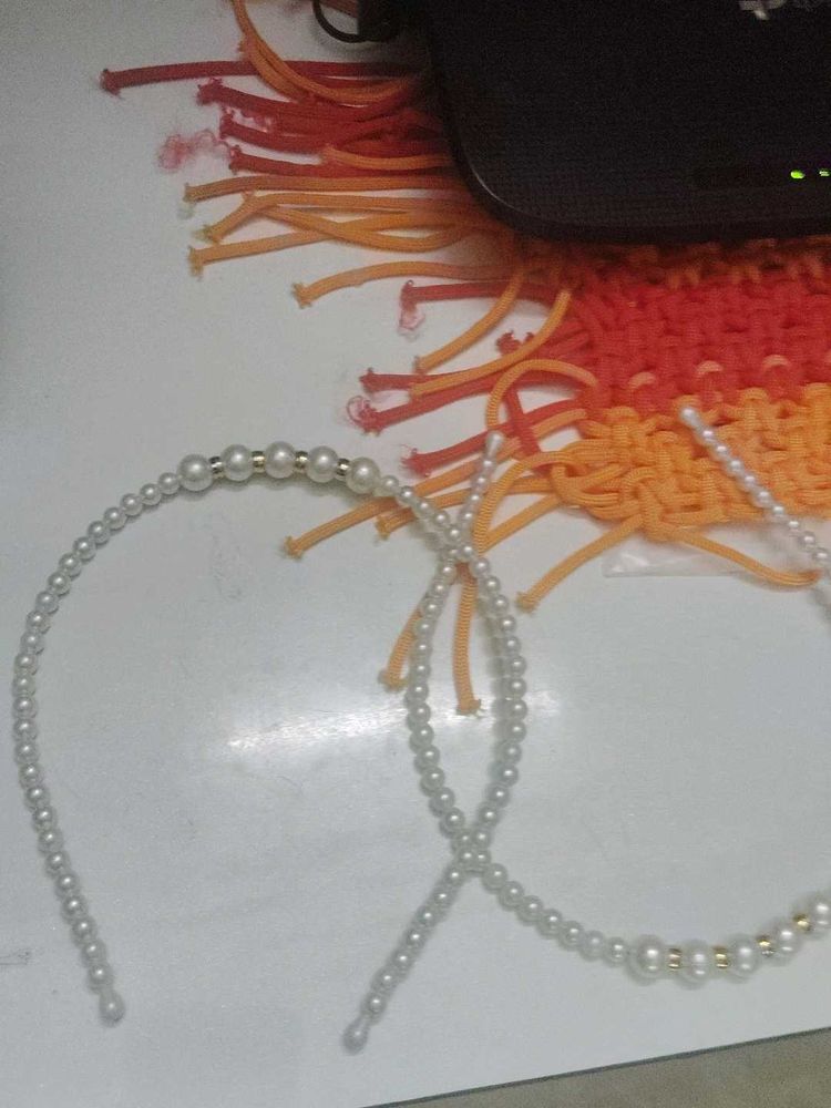 Pearl Beaded Headband