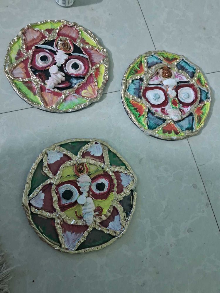 Jagannath Face Idol Set