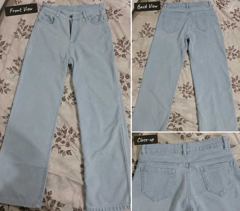 High-Waisted Straight-Leg Jeans 👖✨