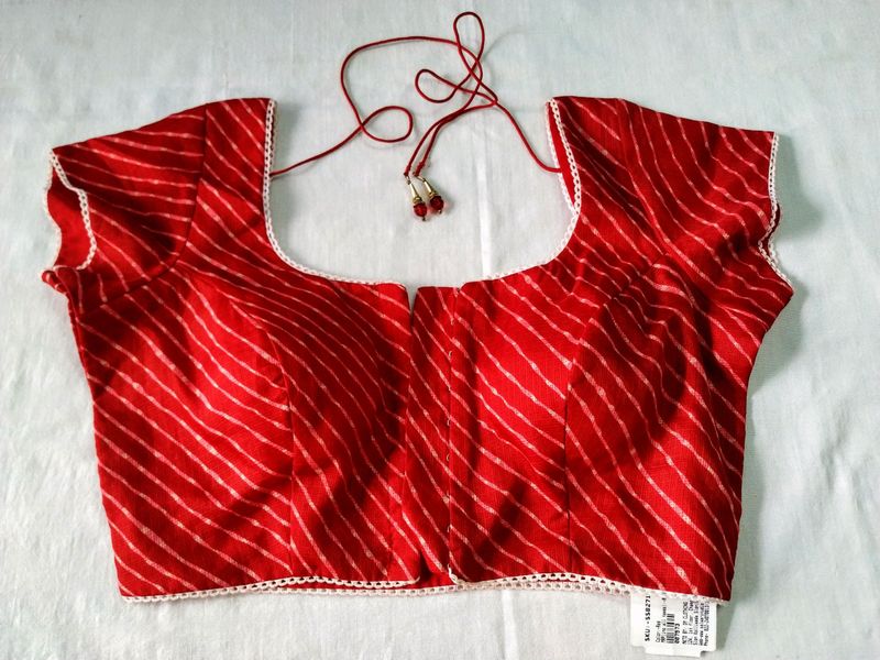 Red blouse