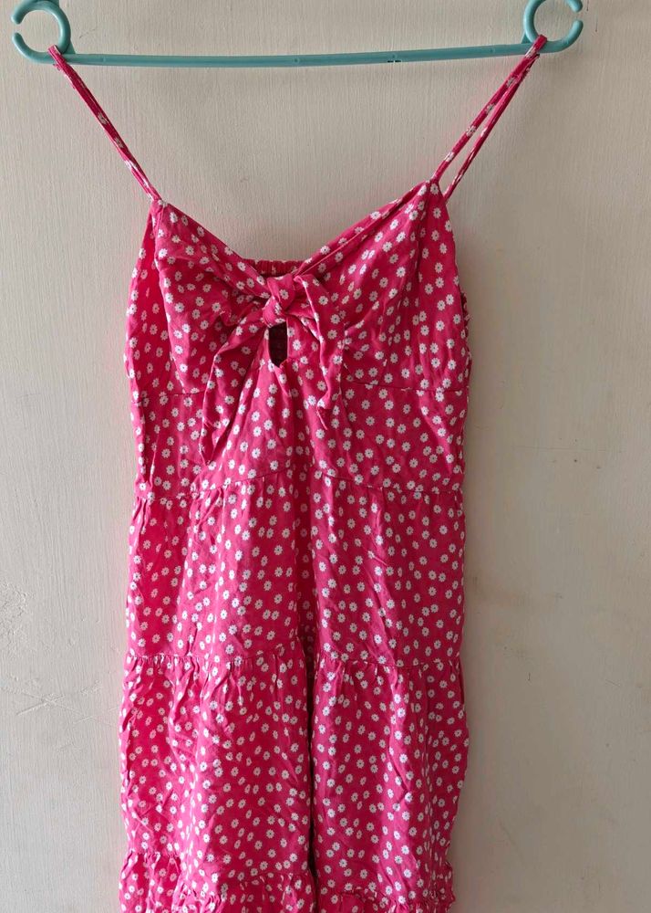 Pink Polka Dot Sundress