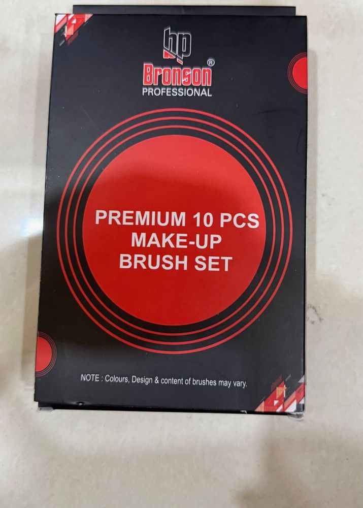 Bronson Professional 10-Piece Brush Set