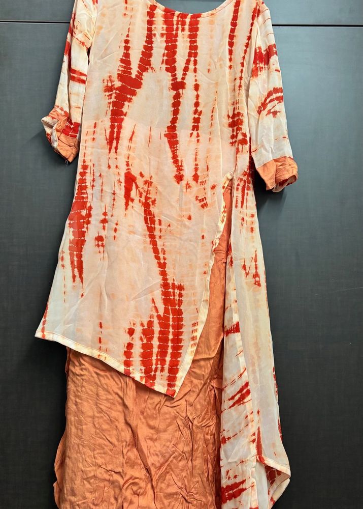 Bohemian Tie-Dye Kurta Set