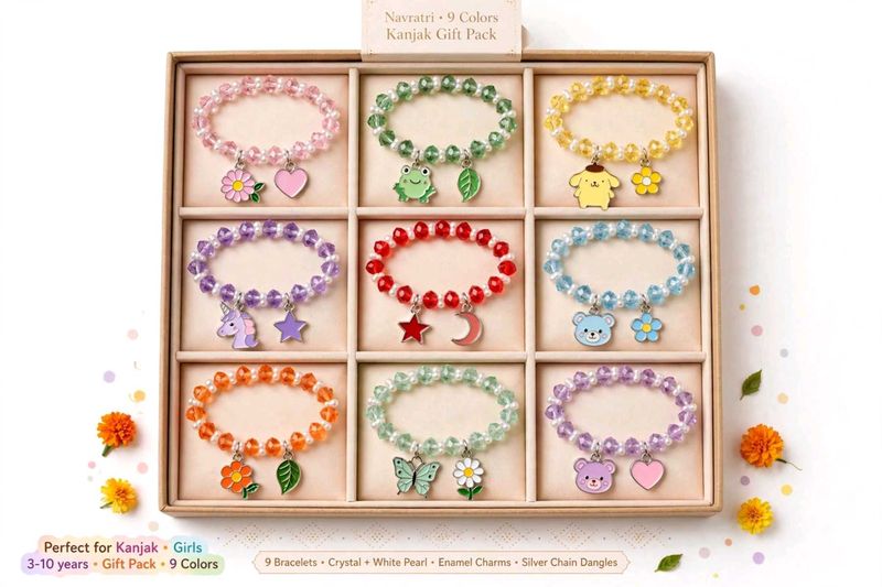 Kanjak Gift Pack 9 Bracelets Set