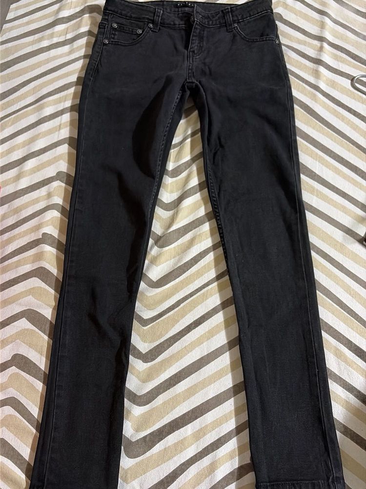 Sisley Black Slim Fit Jeans