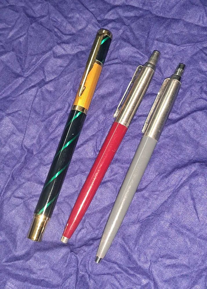 Lot of 3 Vintage Pens