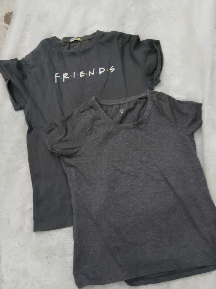 Bundle of 2 Grey dailywear T-Shirts