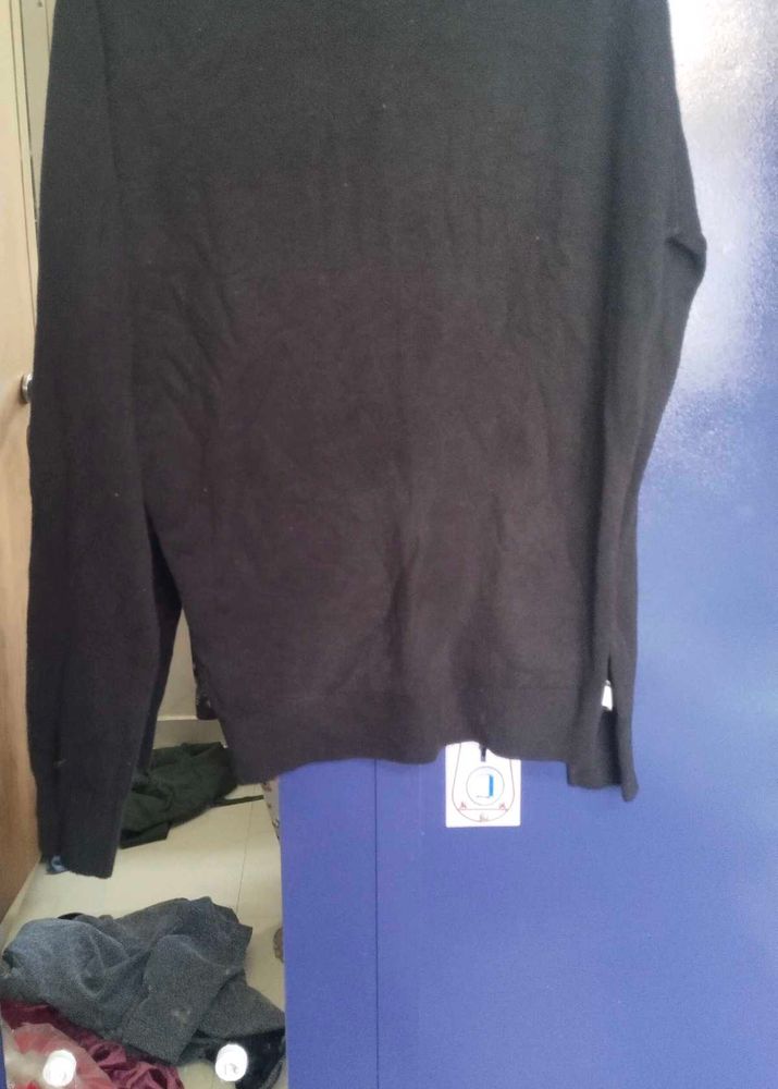 Women's Black Knit Sweater