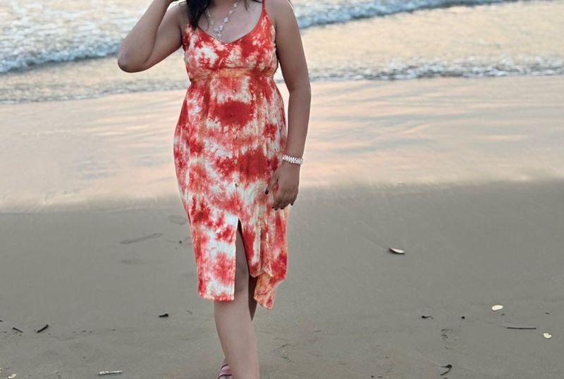 Tie-Dye Maxi Dress