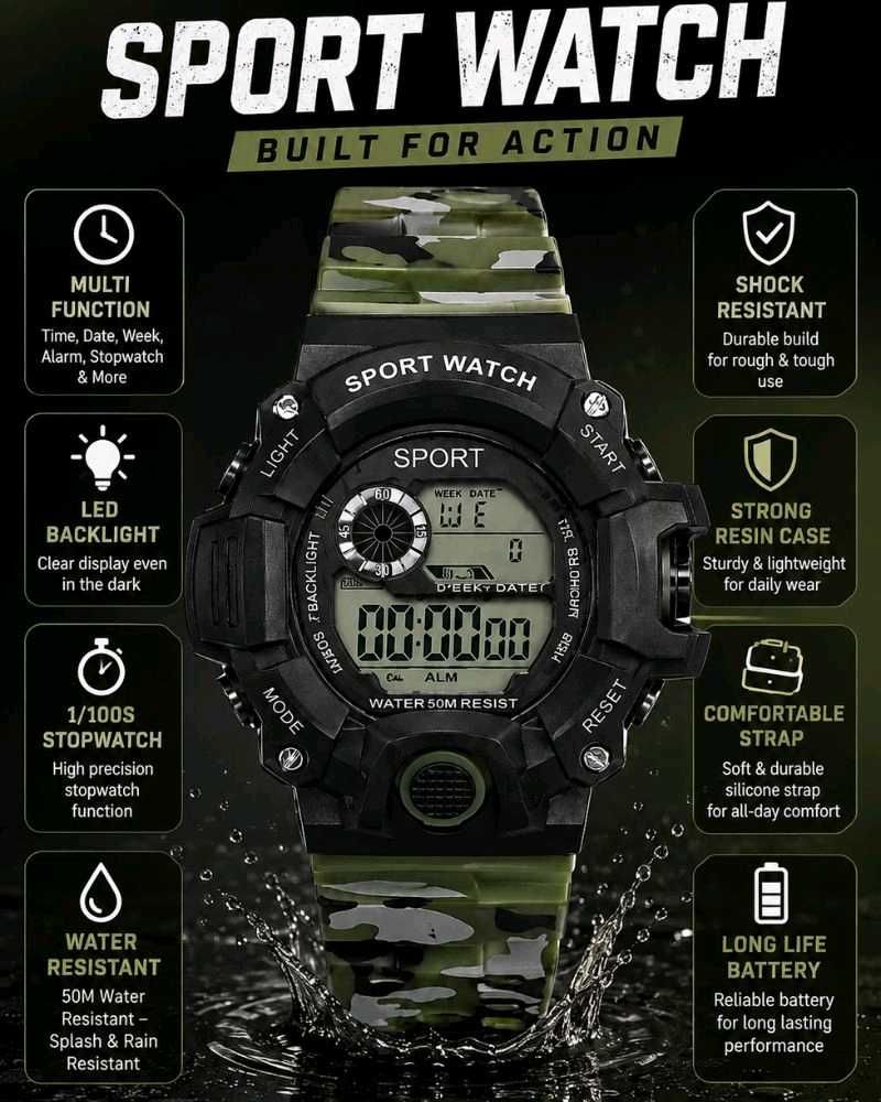 Digital Sport Watch