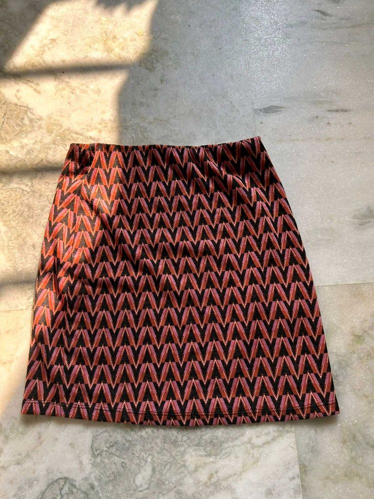 Patterned skirt