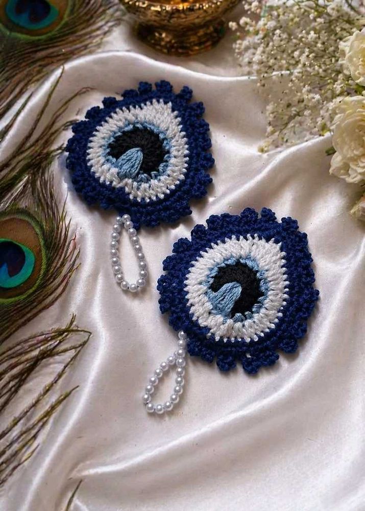 one Handmade Evil Eye Jewelry Pair