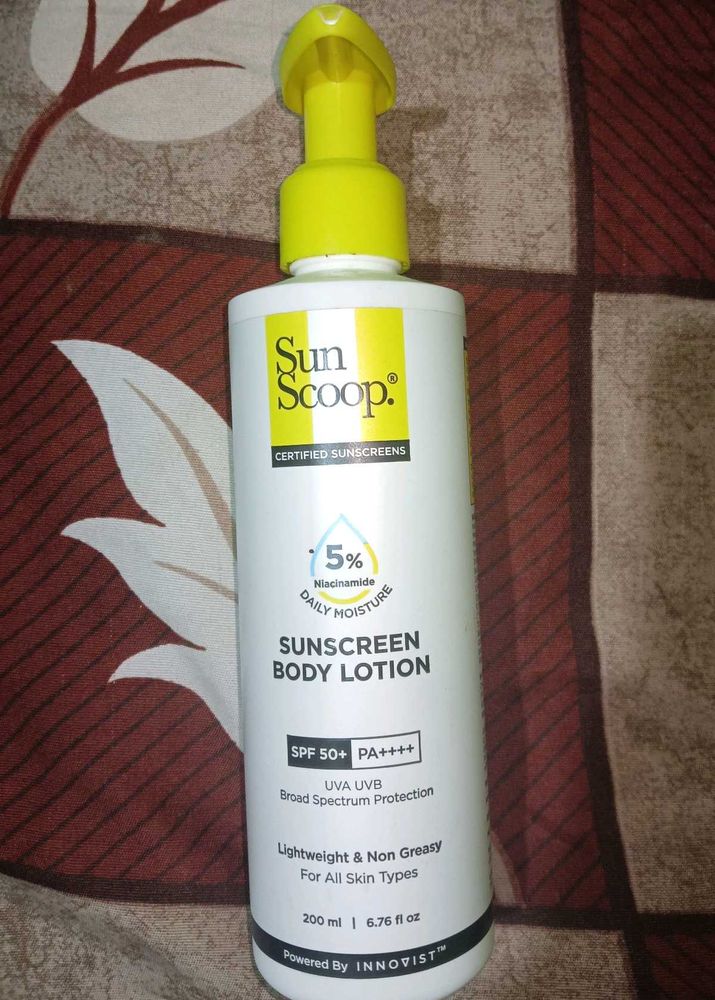 Sun Scoop Body Lotion SPF 50