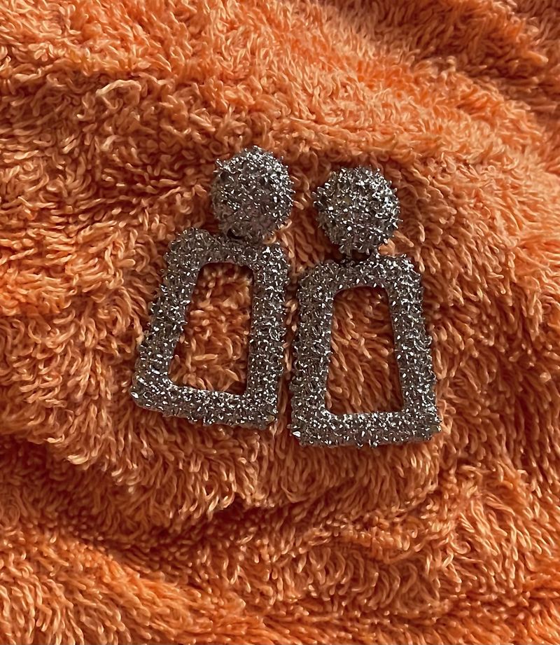 Small gorgeous silver colour earring