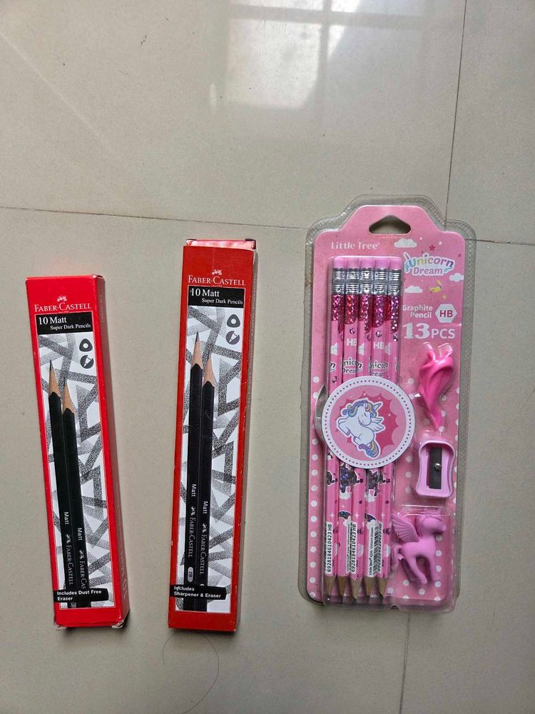 Faber-Castell &amp; Unicorn Pencils