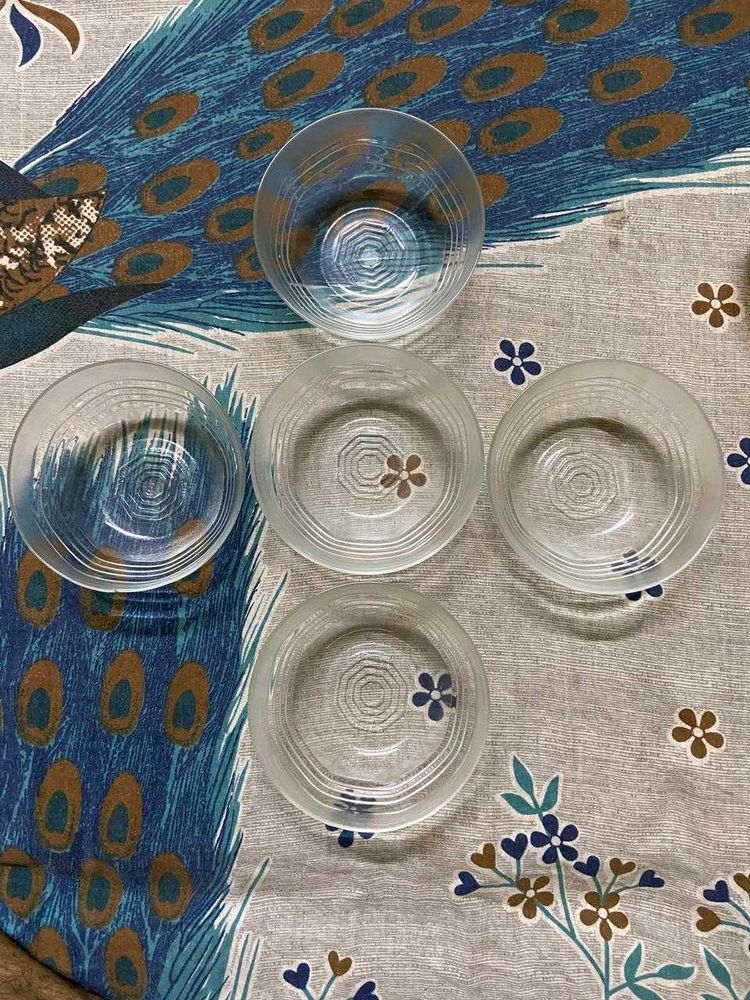 Glass Bowls (Set of 5)