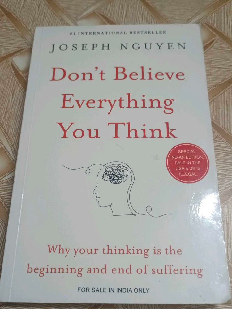 Don't Believe Everything You Think Book
