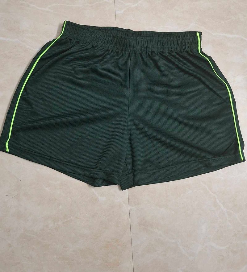 Dark Green Shorts