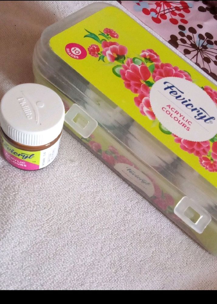 Fevicryl acrylic colors 10 shades