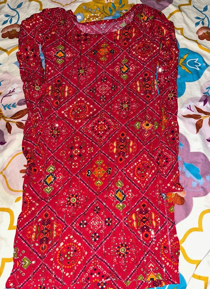 kurti and sharara set