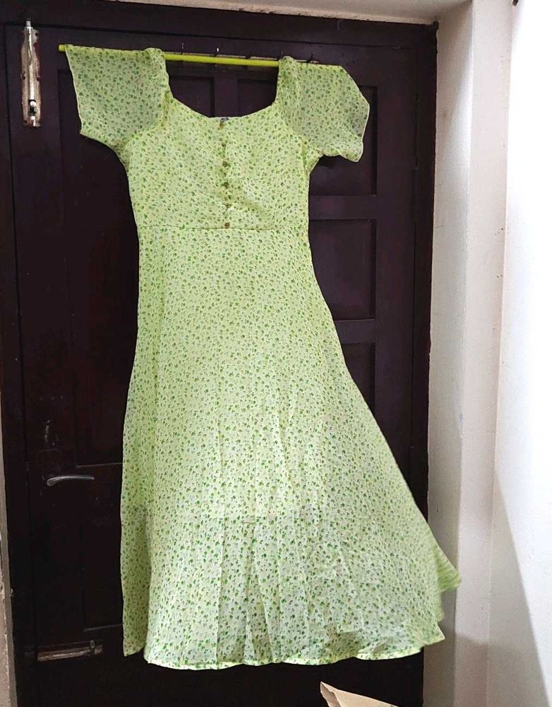Floral Print Maxi Dress