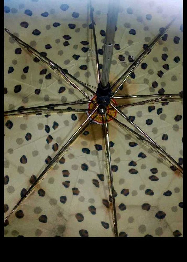 Cute Leopard Print Umbrella