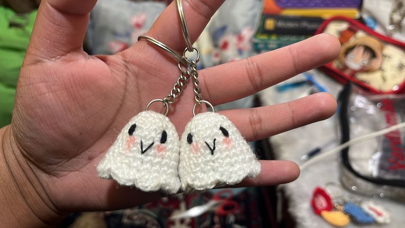 Crochet Couple Keychain