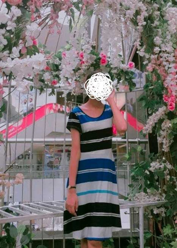 Striped Casual Day Dress