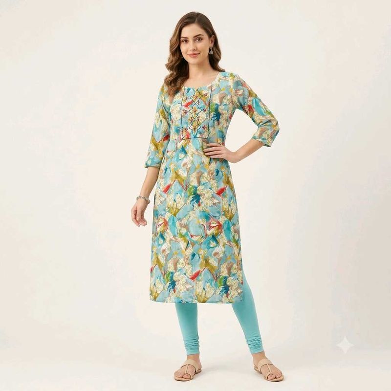 Stylish Printed Kurta