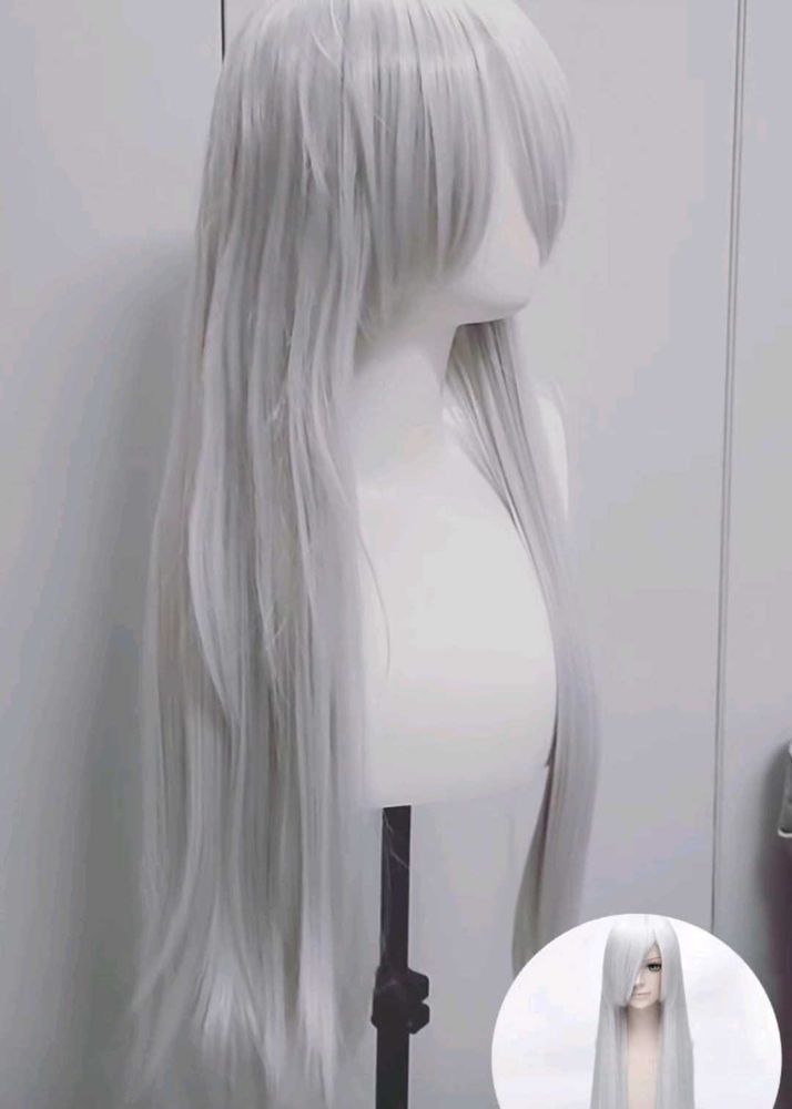 gojo female wig you can wear any Cosplay this wi