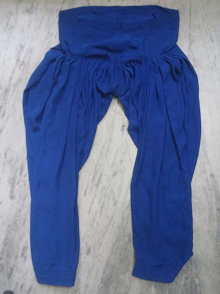 Elegent Royal Blue Heavy Patiala Salwar Pants