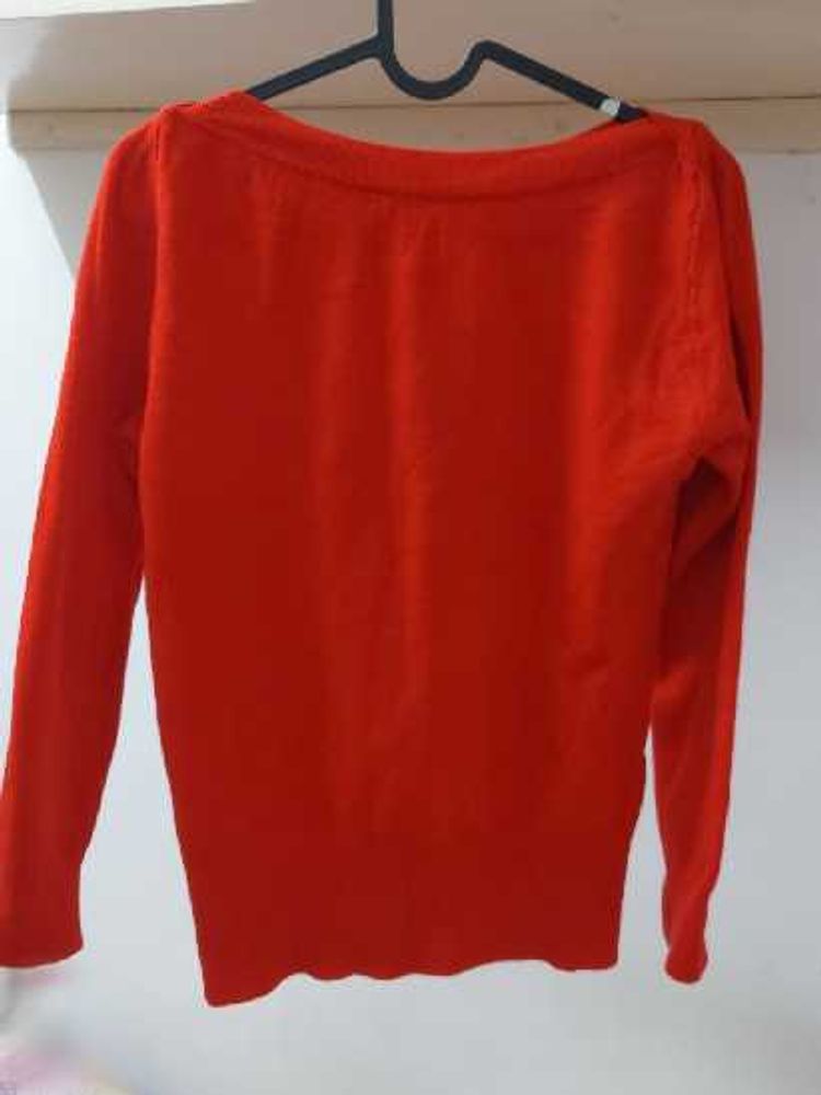 Red sweater