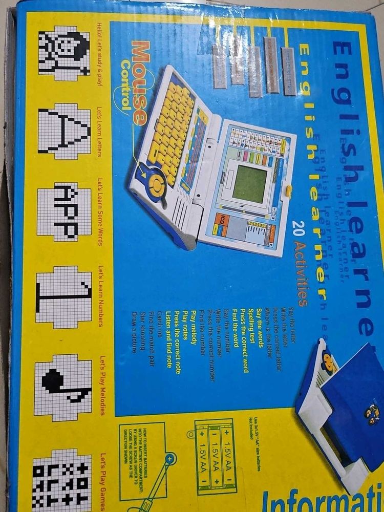 Children's English Learner Laptop Toy
