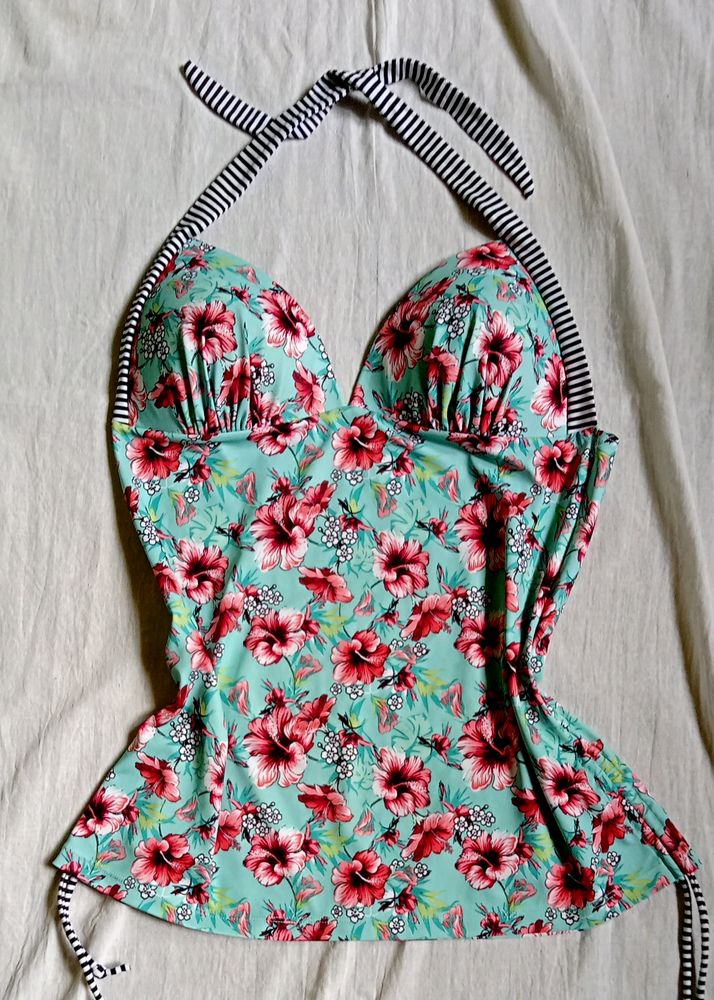 Y2k Trendy Shojo Inspired Halter Neck Bikini T