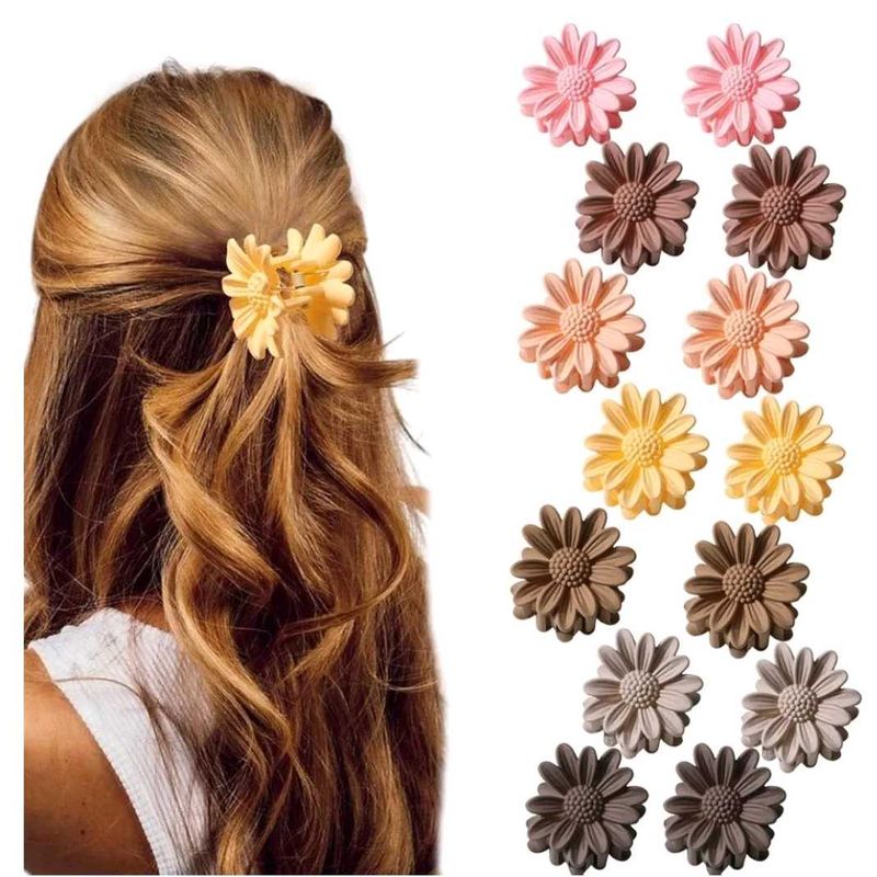 Cute Daisy Hair Clips (Set of 2)