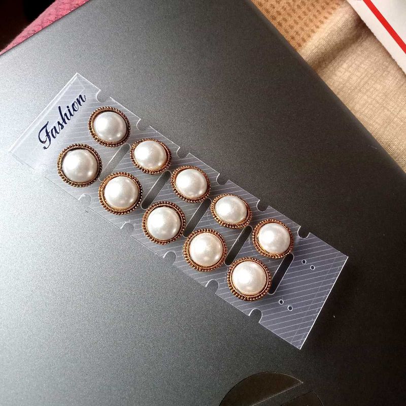 Elegant Pearl Stud Earrings Set