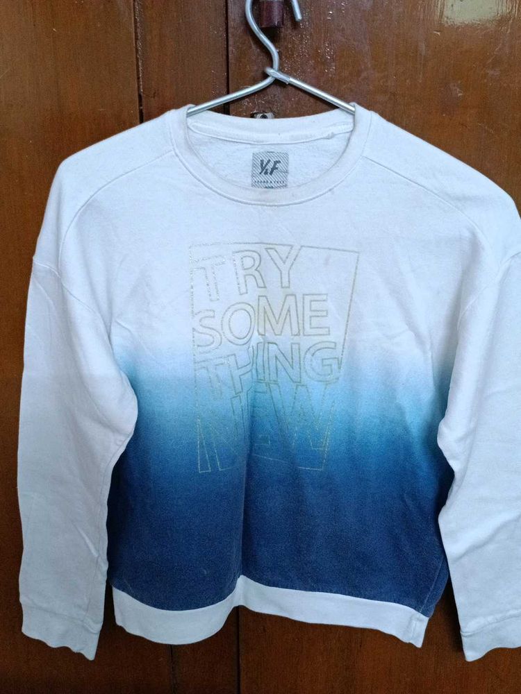 Boys Ombre Graphic Sweatshirt