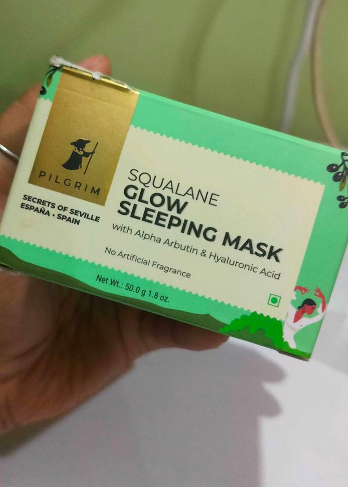 Pilgrim Squalane Glow Sleeping Mask