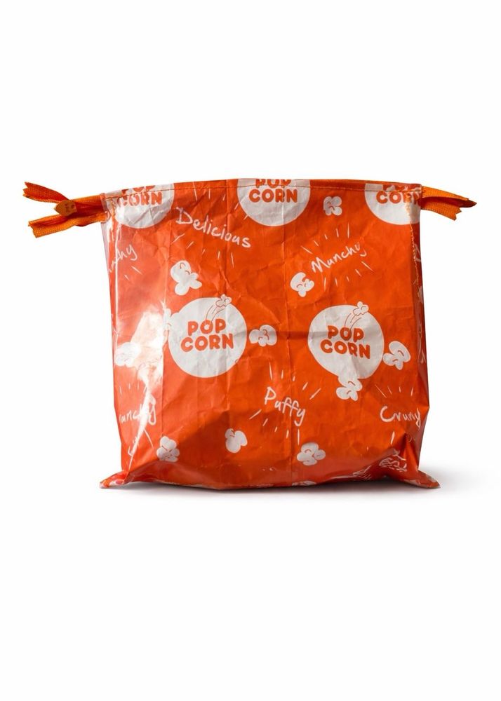 upcycle popcorn Pouch