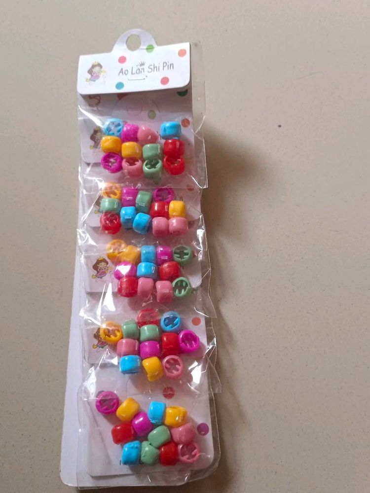 Cute Hair Bow Clips - Set of 4